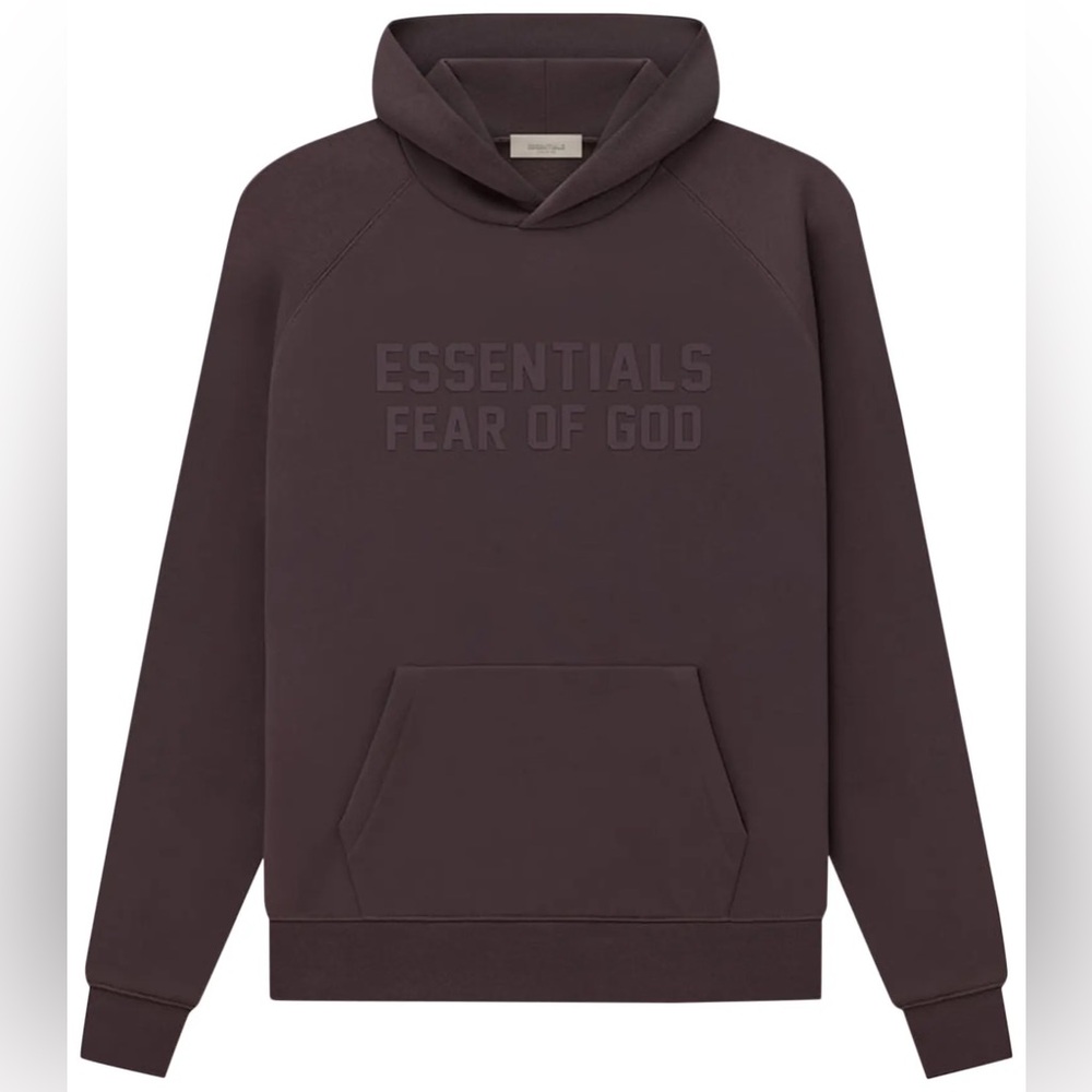 NWT Essentials Fear of God Hoodie – Plum